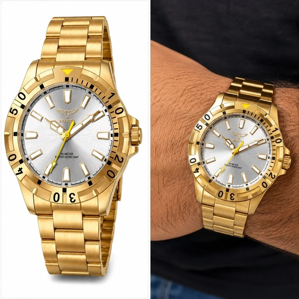 Invicta Specialty I by Invicta Men's Watch 42mm Gold 69031 New